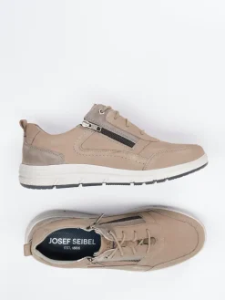 – Schnürschuh aus Nubukleder Taupe*Josef Seibel Hot