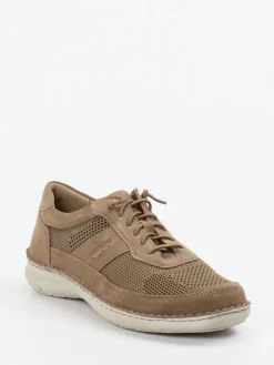 – Schnürschuh aus Veloursleder sandbeige*Josef Seibel Hot
