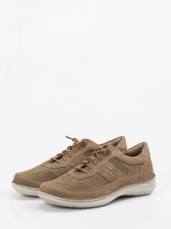 – Schnürschuh aus Veloursleder sandbeige*Josef Seibel Hot