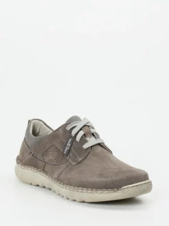 – Schnürschuh aus Veloursleder taupe*Josef Seibel New