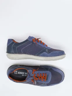 – Schnürschuhe aus geprägtem Leder*Josef Seibel Online