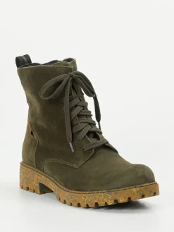 – Schnürstiefelette aus Veloursleder*Josef Seibel Discount