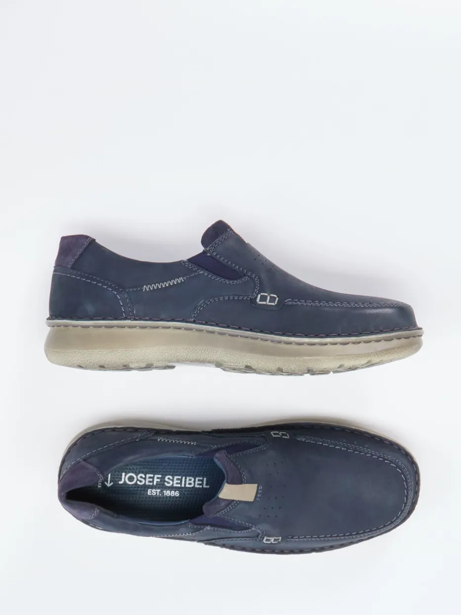 Herren Josef Seibel – Slip-On-Halbschuh aus Nubukleder