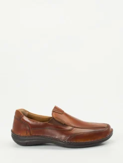 Herren Josef Seibel – Slipper aus Kalbleder cognac