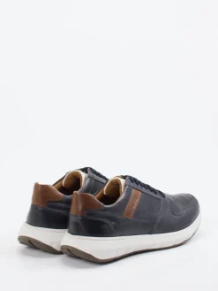 – Sneaker aus Leder und Mesh dunkel*Josef Seibel