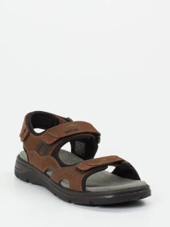 Herren Josef Seibel – Trekkingsandalen aus Nubukleder