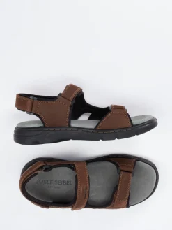 Herren Josef Seibel – Trekkingsandalen aus Nubukleder