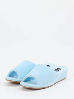 Damen Josef Seibel Relax – Pantolette aus Frottee Hell