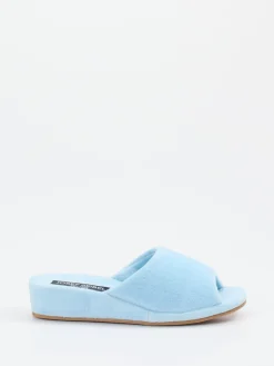 Damen Josef Seibel Relax – Pantolette aus Frottee Hell