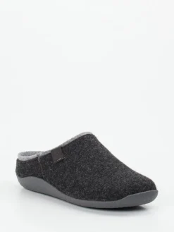 Herren Josef Seibel Relax – Pantoffeln aus Filz in Anthrazit