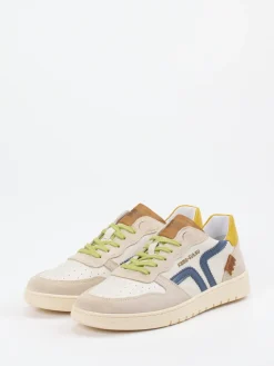 Herren Kamo Gutsu – Low-Top Sneaker aus Veloursleder Beige