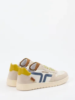 Herren Kamo Gutsu – Low-Top Sneaker aus Veloursleder Beige