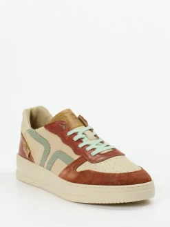 Herren Kamo Gutsu – Sneaker aus Kalbleder cremebeige