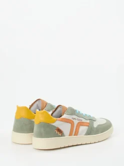 – Sneaker aus Kalbleder und Veloursleder*Kamo Gutsu Outlet