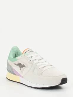 Damen Kangaroos – Retro-Sneaker aus Mesh und Veloursleder