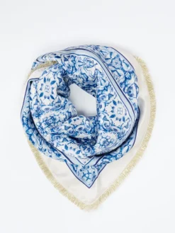 Damen Katherina Loretta – Halstuch aus Viskose mit Fransen