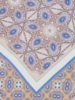 – Halstuch aus Synthetik in Beigegold*Katherina Loretta Discount