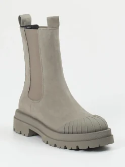 Damen Kennel u0026 Schmenger Kennel & Schmenger – Chelsea Boots aus Nubukleder Taupe