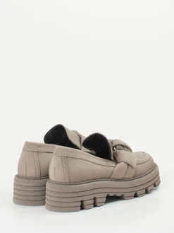 Damen Kennel u0026 Schmenger Kennel & Schmenger – Chunky Loafer aus Nubukleder Taupe