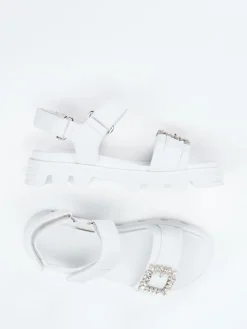 Damen Kennel u0026 Schmenger Kennel & Schmenger – Chunky-Sandale aus Kalbleder