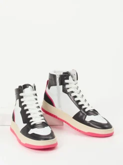 Kennel & Schmenger – High-Top Sneaker aus Kalbleder Weiß*Kennel u0026 Schmenger Hot