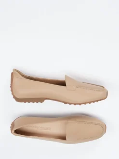 Damen Kennel u0026 Schmenger Kennel & Schmenger – Loafer aus Lammleder in Beige