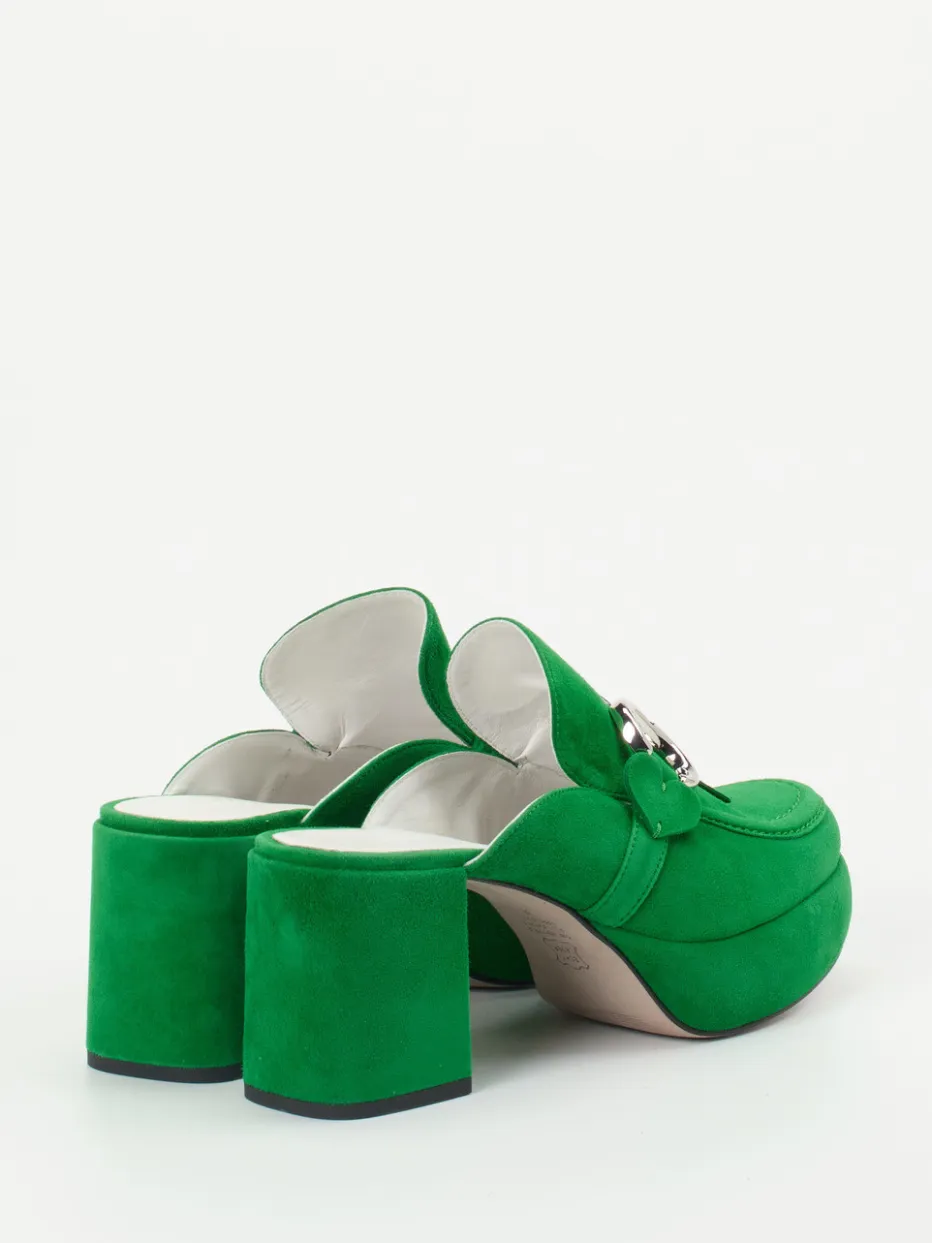 Kennel & Schmenger – Plateau-Mules aus Veloursleder*Kennel u0026 Schmenger Hot