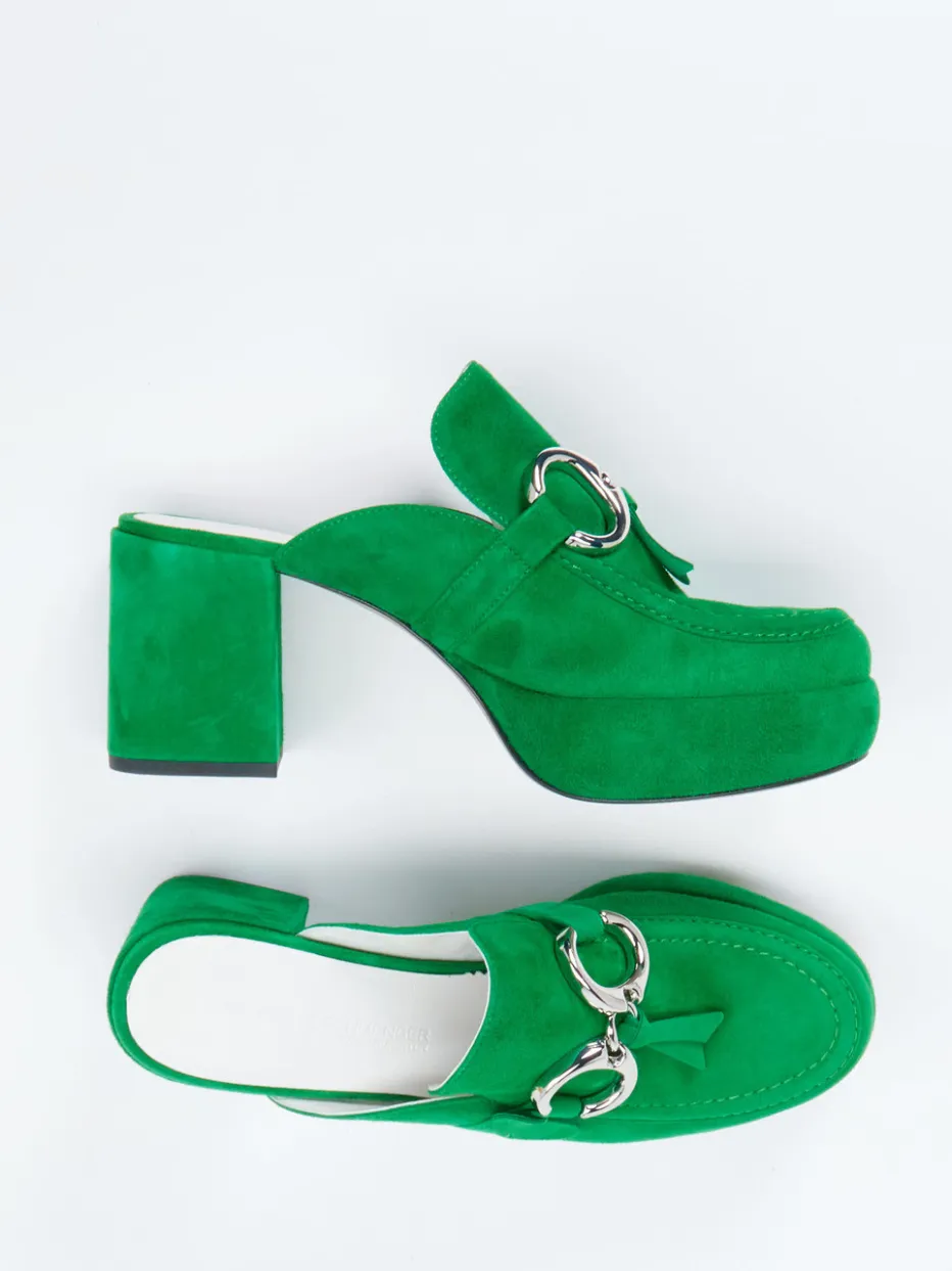 Kennel & Schmenger – Plateau-Mules aus Veloursleder*Kennel u0026 Schmenger Hot