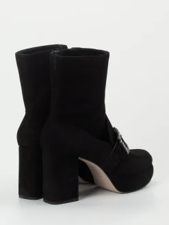 Kennel & Schmenger – Plateau-Stiefeletten aus Veloursleder*Kennel u0026 Schmenger Outlet