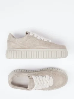 Damen Kennel u0026 Schmenger Kennel & Schmenger – Plateau-Sneaker aus Veloursleder