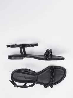 Damen Kennel u0026 Schmenger Kennel & Schmenger – Riemchensandale aus Lammleder