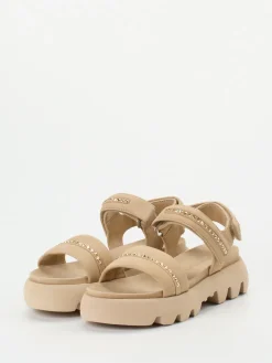 Damen Kennel u0026 Schmenger Kennel & Schmenger – Sandalen aus Nubukleder Beige