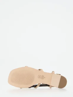 Damen Kennel u0026 Schmenger Kennel & Schmenger – Sandalen aus Metallicleder