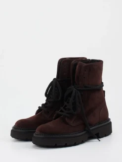 Damen Kennel u0026 Schmenger Kennel & Schmenger – Schnürboots aus Lammleder dunkel