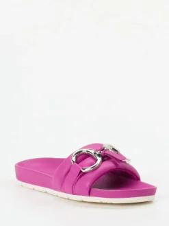 Damen Kennel u0026 Schmenger Kennel & Schmenger – Slides aus Lammleder fuchsia