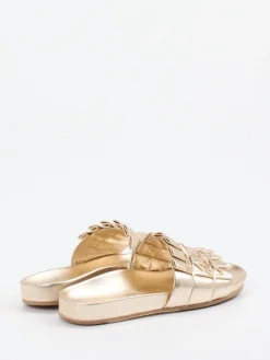 Kennel & Schmenger – Slides aus Kalbleder in metallic*Kennel u0026 Schmenger Best