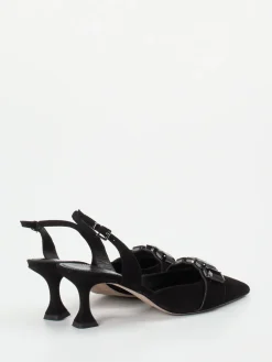 Damen Kennel u0026 Schmenger Kennel & Schmenger – Slingpumps aus Veloursleder