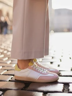 Damen Kennel u0026 Schmenger Kennel & Schmenger – Sneaker aus Kalbleder in Pastell