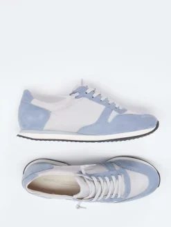 Damen Kennel u0026 Schmenger Kennel & Schmenger – Sneaker aus Veloursleder Hellgrau