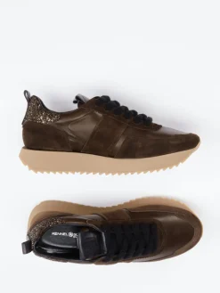 Damen Kennel u0026 Schmenger Kennel & Schmenger – Sneaker aus Velours- und Glattleder