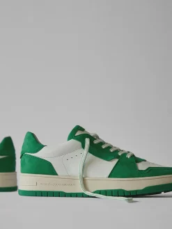 Damen Kennel u0026 Schmenger Kennel & Schmenger – Sneaker aus Kalbleder grün-