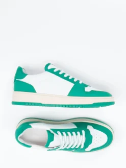 Damen Kennel u0026 Schmenger Kennel & Schmenger – Sneaker aus Kalbleder grün-