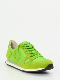 Damen Kennel u0026 Schmenger Kennel & Schmenger – Sneaker aus Veloursleder Neon