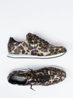 Damen Kennel u0026 Schmenger Kennel & Schmenger – Sneaker aus Textil mit Leoprint