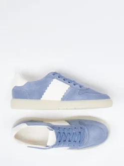 Damen Kennel u0026 Schmenger Kennel & Schmenger – Sneaker aus Veloursleder jeans