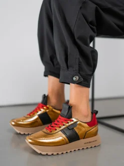 Damen Kennel u0026 Schmenger Kennel & Schmenger – Sneaker aus Metallicleder