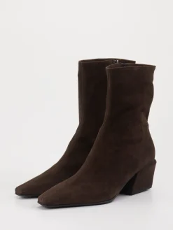 Damen Kennel u0026 Schmenger Kennel & Schmenger – Sock Boots aus Veloursleder dunkel