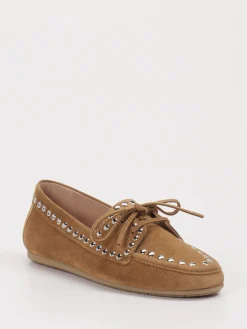 Damen Kennel u0026 Schmenger Kennel & Schmenger – Mokassin aus Veloursleder Cognac