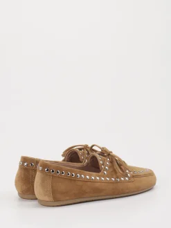 Damen Kennel u0026 Schmenger Kennel & Schmenger – Mokassin aus Veloursleder Cognac