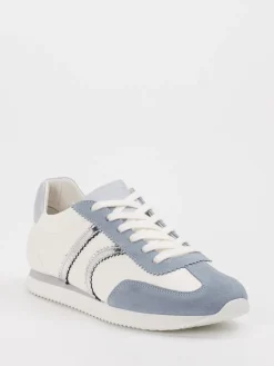 Damen Kennel u0026 Schmenger Kennel & Schmenger – Sneaker aus Velour/Leder Creme